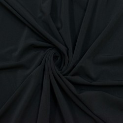 Dzianina jersey ITY - czarna