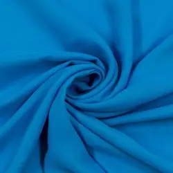 Tkanina szyfon kolor niebieski