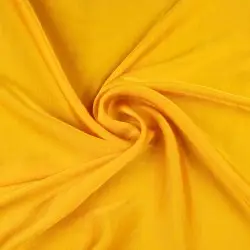 Szyfon Jedwabny kolor żółty