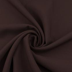 Tkanina Panama kolor brązowy