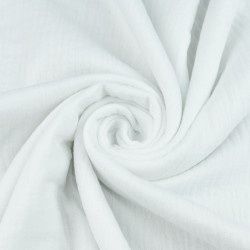 Muślin bawełniany kolor biały