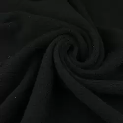Dzianina swetrowa kolor czarny
