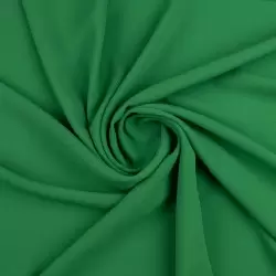 Tkanina żorżeta kolor zielony