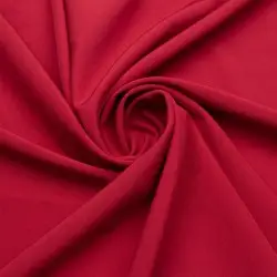 Tkanina silki kolor czerwony